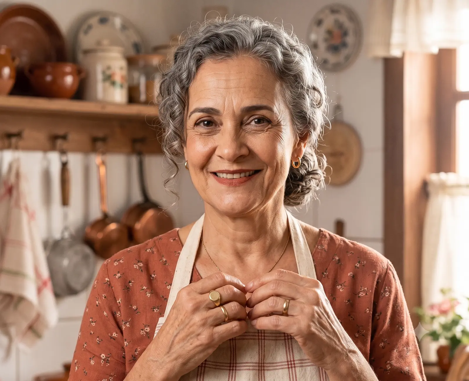 Dona Rosa na Cozinha